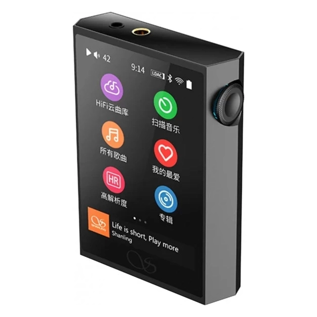 Плеєр Shanling M1 Plus Black з Bluetooth, Wi-Fi та балансним виходом