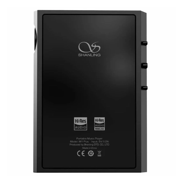 Плеєр Shanling M1 Plus Black з Bluetooth, Wi-Fi та балансним виходом