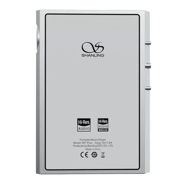 Плеєр Shanling M1 Plus Silver з Bluetooth, Wi-Fi та балансним виходом