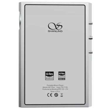 Плеєр Shanling M1 Plus Silver з Bluetooth, Wi-Fi та балансним виходом