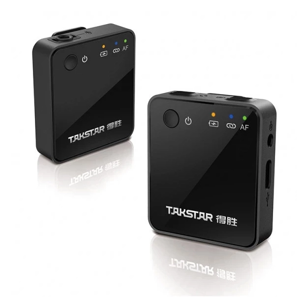 Мікрофон Takstar V1 Single Wireless Black для зйомки та стримінгу