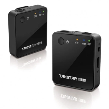 Мікрофон Takstar V1 Single Wireless Black для зйомки та стримінгу