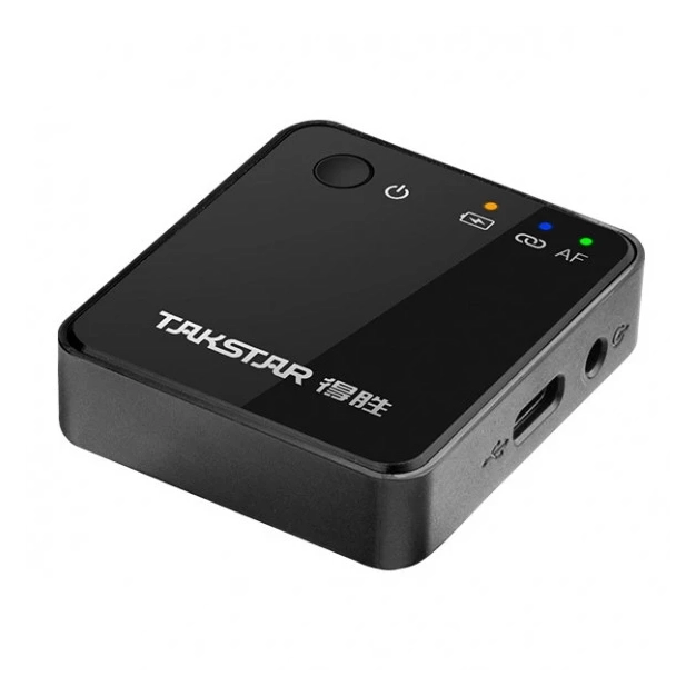 Мікрофон Takstar V1 Single Wireless Black для зйомки та стримінгу