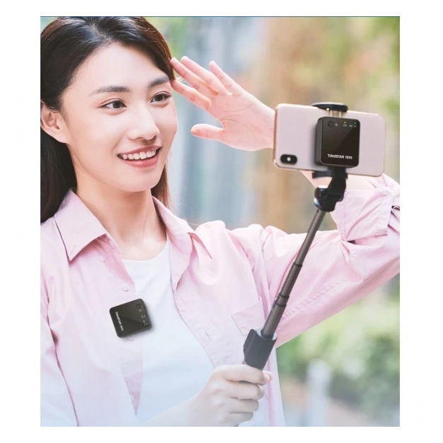 Мікрофон Takstar V1 Single Wireless Black для зйомки та стримінгу