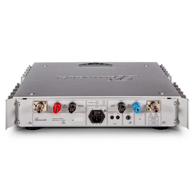 Підсилювач потужності Burmester 036 сріблястий з підтримкою моно-моста Підсилювач потужності Burmester 036 сріблястий з підтримкою моно-моста