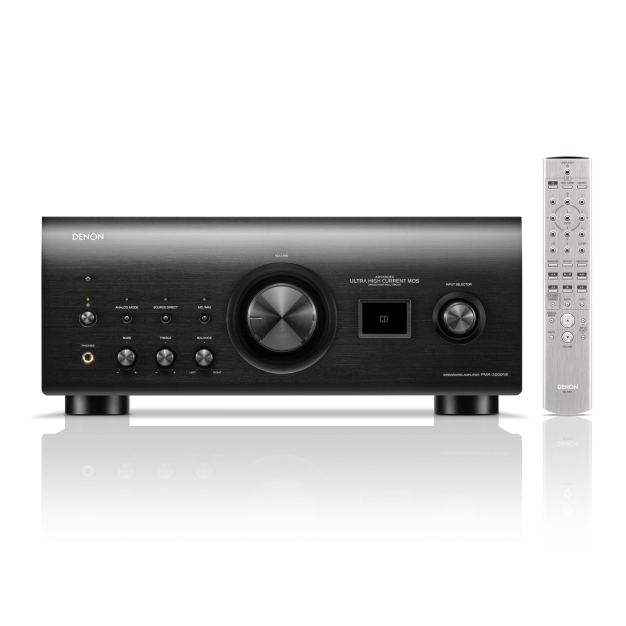 Denon PMA‑3000NE Black — аудиофильский усилитель с USB-DAC