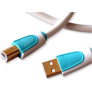 Кабель Chord C-USB AB 0.75 м - срібний USB-кабель