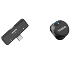 Takstar V2 Dual Wireless - бездротовий петличний мікрофон, чорний