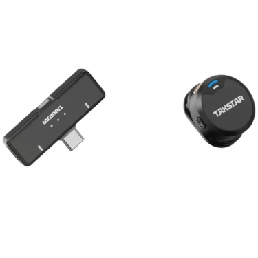Takstar V2 Dual Wireless - бездротовий петличний мікрофон, чорний