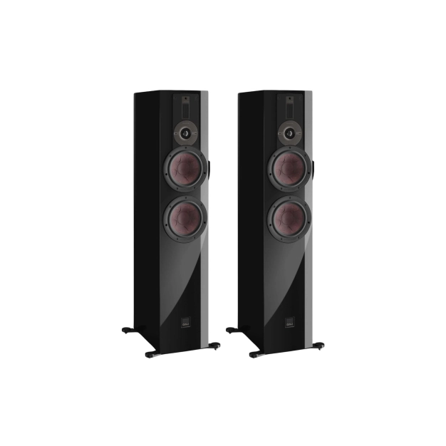 Акустика DALI Rubikore 6 Black High Gloss - підлогова система 2.5 смуги