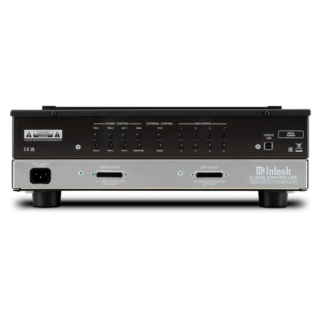 McIntosh C12000 — предусилитель с ламповым и транзисторным выходом