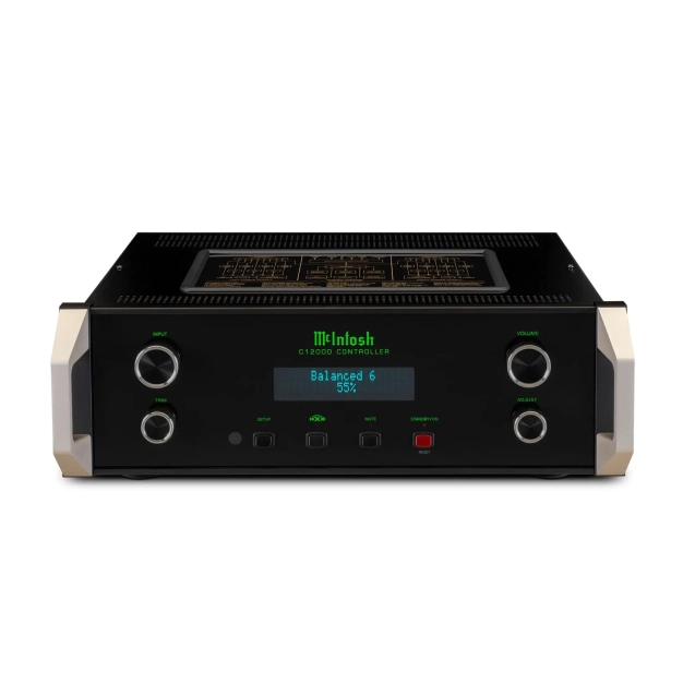 McIntosh C12000 — предусилитель с ламповым и транзисторным выходом