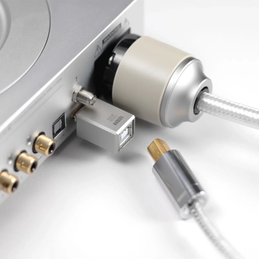 Адаптер DD HiFi TC01BF USB-C – USB-B алюмінієвий
