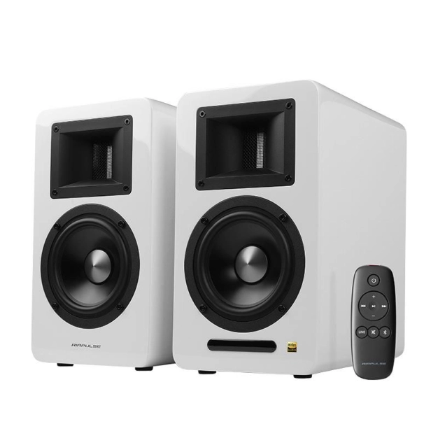 Airpulse A100 White – активна акустична система з Bluetooth aptX