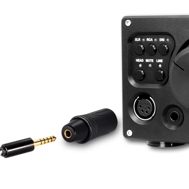 Адаптер DD HiFi XLR44B TRRRS 4.4 мм – XLR M Адаптер DD HiFi XLR44B TRRRS 4.4 мм – XLR M