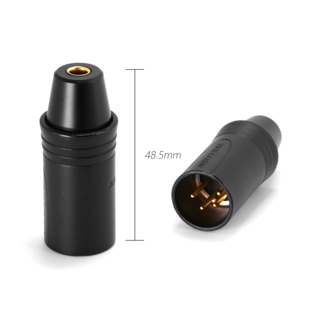 Адаптер DD HiFi XLR44B TRRRS 4.4 мм – XLR M Адаптер DD HiFi XLR44B TRRRS 4.4 мм – XLR M