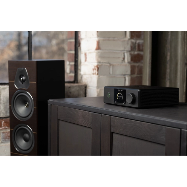 Rotel DX-5 інтегральний підсилювач з Bluetooth та ЦАП ESS Black