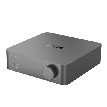 WiiM Vibelink Amp Space Gray – компактний Hi-Fi підсилювач 2×100 Вт