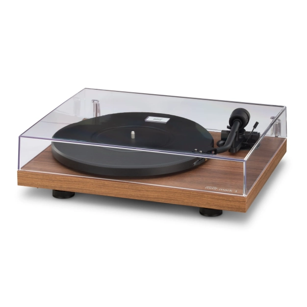 Програвач вінілу Music Hall MMF-Mark-1 BT5 Walnut із картриджем Audio-Technica ATN3600L