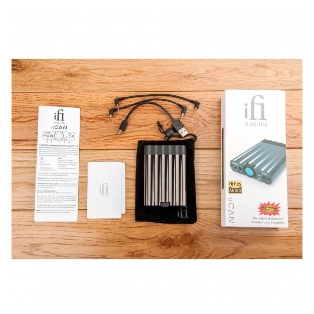 ЦАП та підсилювач iFi xCAN Silver з Bluetooth та балансним виходом