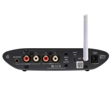 Bluetooth-ЦАП iFi Zen Blue V3 Black з підтримкою aptX Lossless