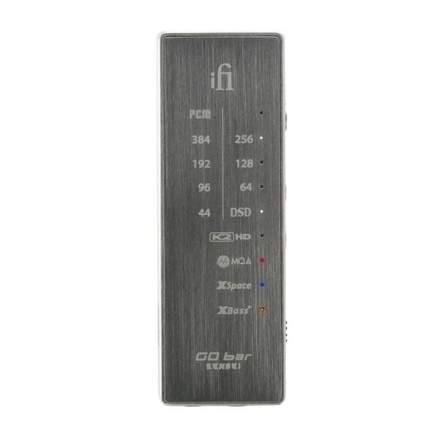 ЦАП із підсилювачем iFi Go bar Kensei сріблястий