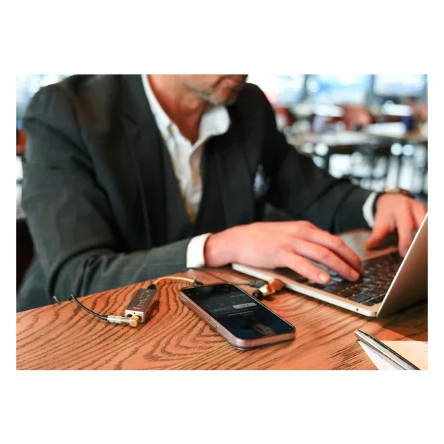 ЦАП із підсилювачем iFi Go bar Kensei сріблястий