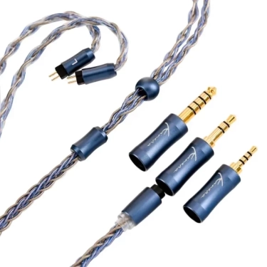 Кабель Kinera Ace 2.0 (2-pin) з модульними штекерами, 1.22 м, синій