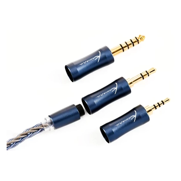 Кабель Kinera Ace 2.0 (2-pin) з модульними штекерами, 1.22 м, синій