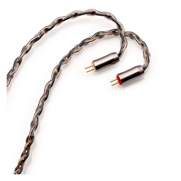 Кабель для навушників Kinera Leyding 2-pin 1.2 м сірий зі змінними штекерами