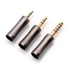 Кабель для навушників Kinera Leyding 2-pin 1.2 м сірий зі змінними штекерами