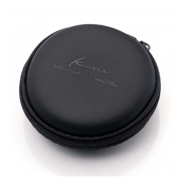 Кабель для навушників Kinera Leyding 2-pin 1.2 м сірий зі змінними штекерами