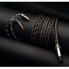 Кабель для навушників Kinera Leyding 2-pin 1.2 м сірий зі змінними штекерами