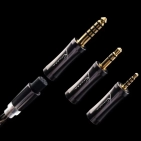 Кабель для навушників Kinera Leyding 2-pin 1.2 м сірий зі змінними штекерами