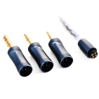 Кабель Kinera Ace 2.0 MMCX із замінними штекерами (синій)