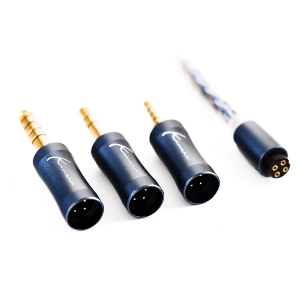 Кабель Kinera Ace 2.0 MMCX із замінними штекерами (синій)