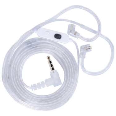 Кабель Knowledge Zenith M2 Dual Mic 2pin Silver 1.2 м для ZSN Pro, ZS10 Pro