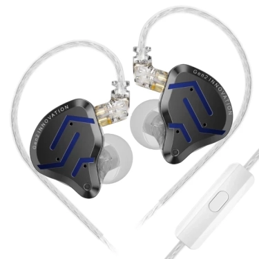 Навушники Knowledge Zenith ZSN Pro 2 Mic Blue з мікрофоном