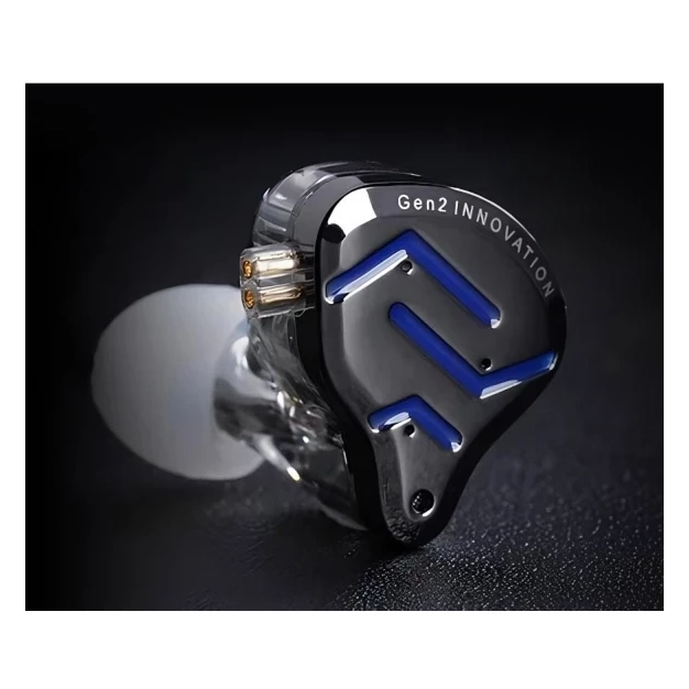 Навушники Knowledge Zenith ZSN Pro 2 Mic Blue з мікрофоном