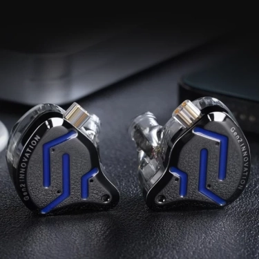 Навушники Knowledge Zenith ZSN Pro 2 Mic Blue з мікрофоном