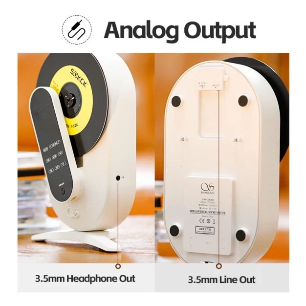 CD-програвач Shanling EC Smart White з ЦАП та Bluetooth