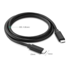 Кабель UGREEN US286 Type-C 0.5 м Чорний 60W 3A (50996) Кабель UGREEN US286 Type-C 0.5 м Чорний 60W 3A (50996)