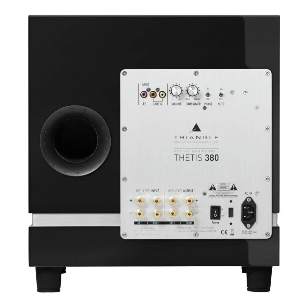 Сабвуфер Triangle Thetis 380 Black — купити на Plastinka.in.ua