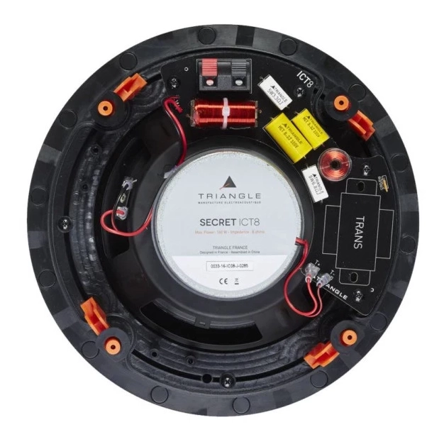Triangle SECRET ICT8 High Gloss White — вбудована акустика