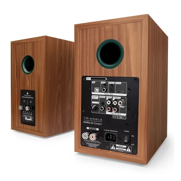 Triangle Borea BR02 Connect Green Vert - полична акустика, пара