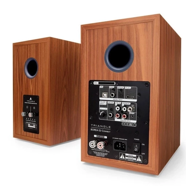Triangle Borea BR02 Connect Oak Blue - активна полична акустика, пара
