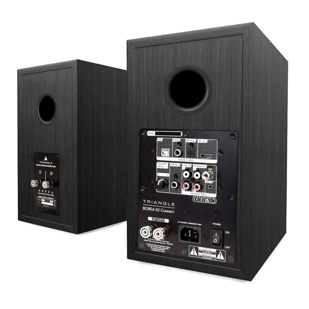 Triangle Borea BR02 Connect Black - активна полична акустика, пара