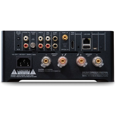 Підсилювач NAD M10 V3 BluOS Streaming Amplifier Black