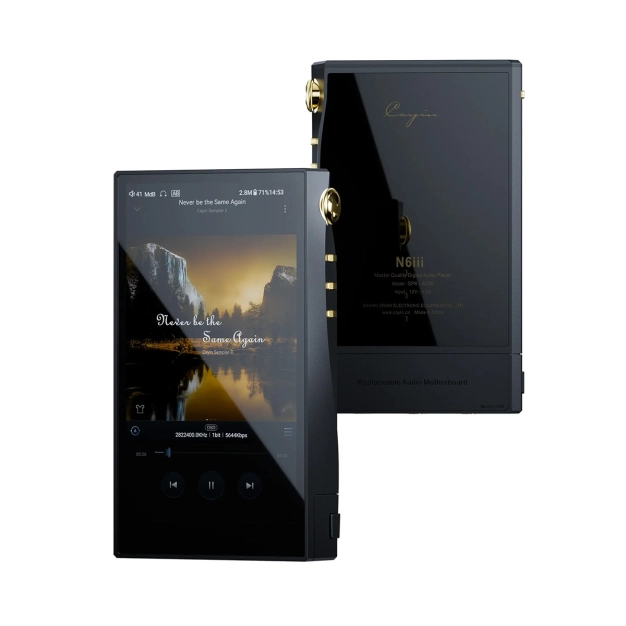 Cayin N6III C201 портативний плеєр з аудіоплатою C201, чорний