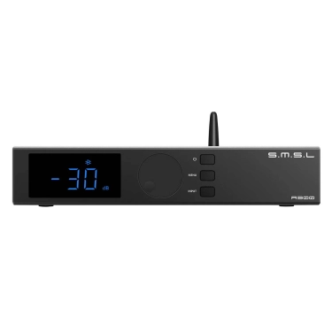 Підсилювач потужності SMSL A300 Black – потужний клас D з Bluetooth